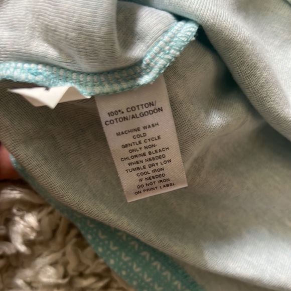 Loft turquoise and white tank size M - Picture 4 of 4